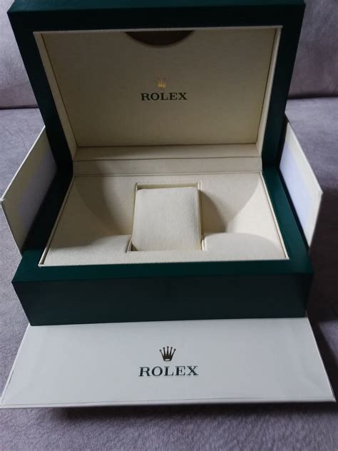 rolex boxes by year|empty rolex watch box.